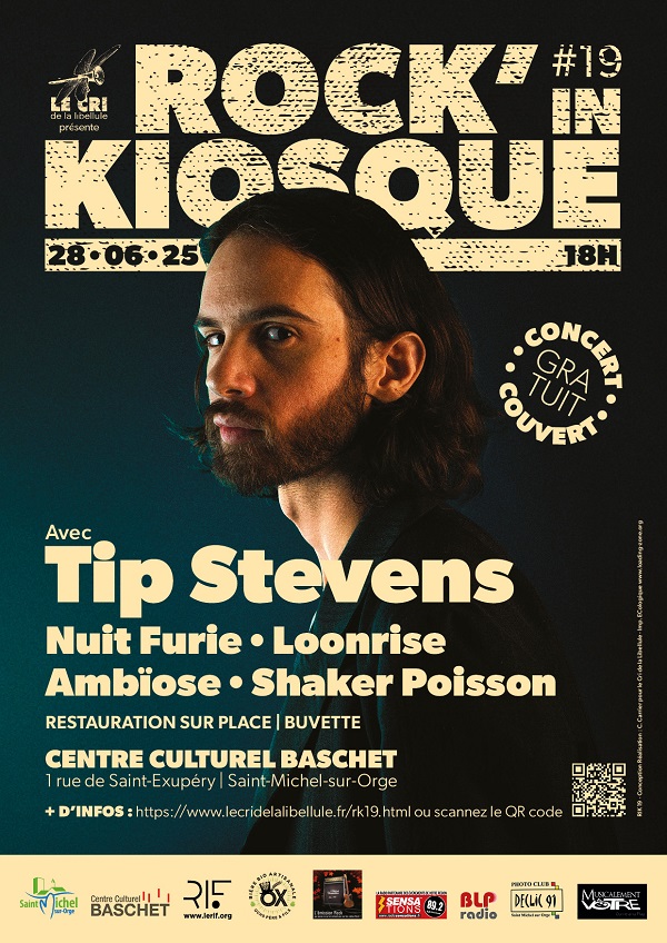 Visuel Rock'in Kiosque 2025
