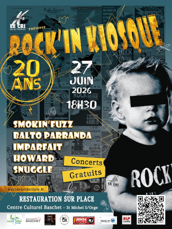 Visuel Rock'in Kiosque 2026