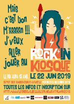 Visuel comité d'écoute Rock'in Kiosque 2019