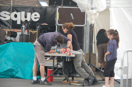 Bricolage au Rock'in Kiosque