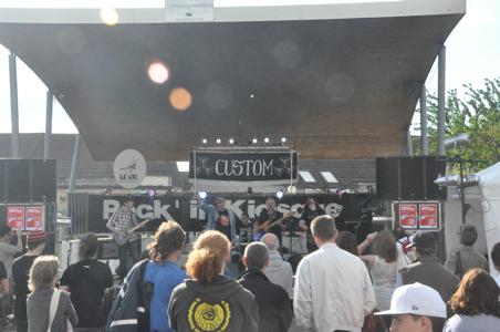 Rock'in Kiosque - Le groupe Custom