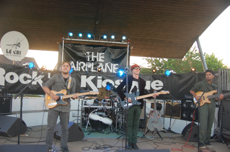 Rock'in Kiosque - Le groupe The Airplane