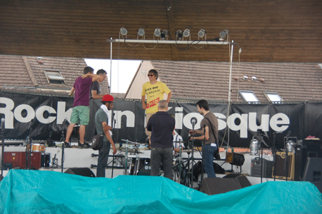 Equipe son du Rock'in Kiosque