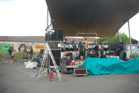 Equipe son du Rock'in Kiosque