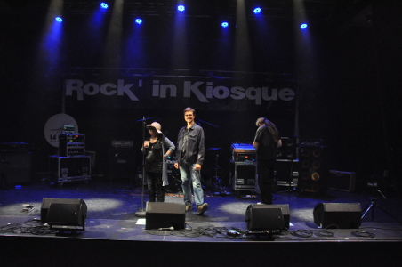 Photo de l'installation du Rock'in Kiosque