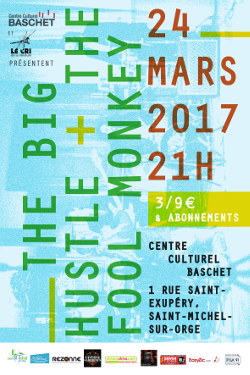 Affiche du 6ème concert en partenariat avec le Centre Culturel Baschet