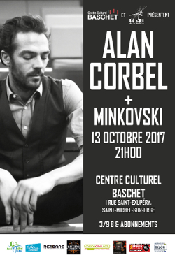 Affiche du 7ème concert en partenariat avec le Centre Culturel Baschet